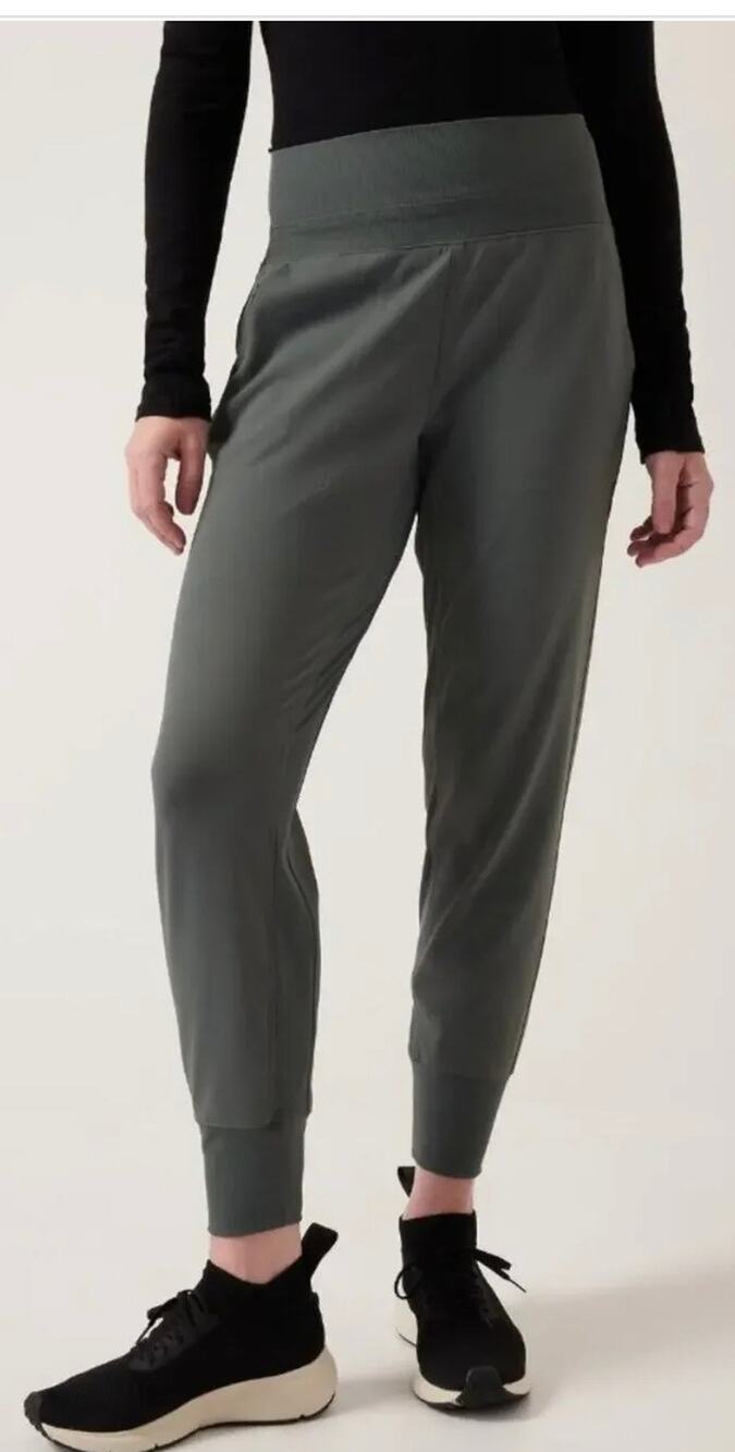 Athleta Women’s Venice Jogger Heathered Gray Gym Workout Yoga Small